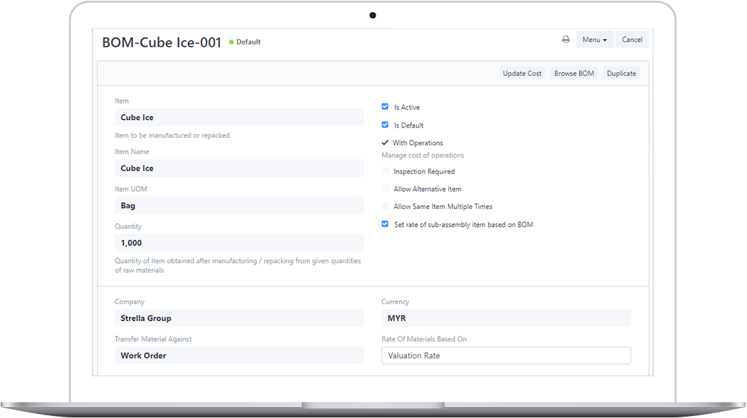 Best MRP System, Production Management (MRP) System in Malaysia
